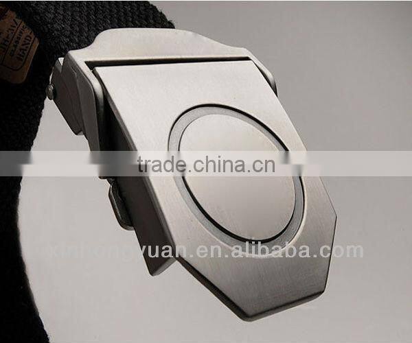 good quality military canvas tan belt for men