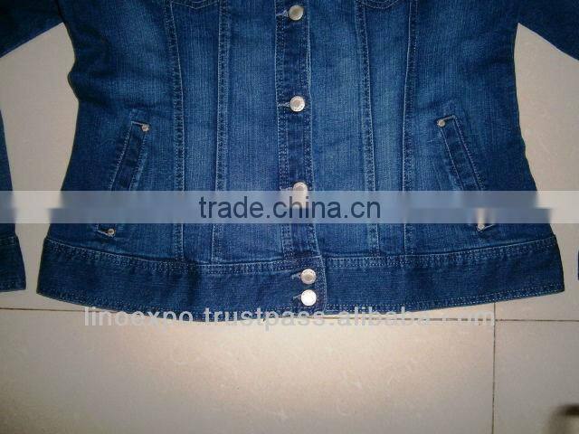 Ladies L/S Fashionable Denim Jacket