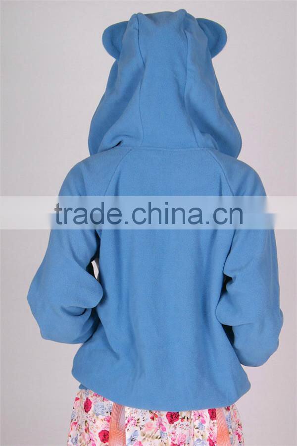 owl animal cotton hoodies brand man hoody with ears