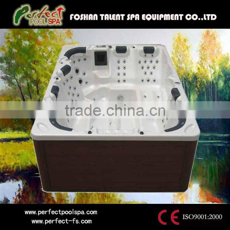 pop-up TV outdoor spa hottub bath tub