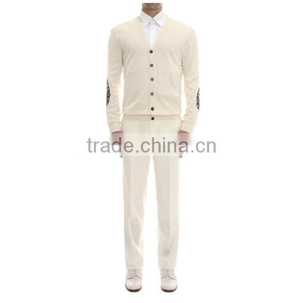 Direct sale allover skull lace printing men's cardigan