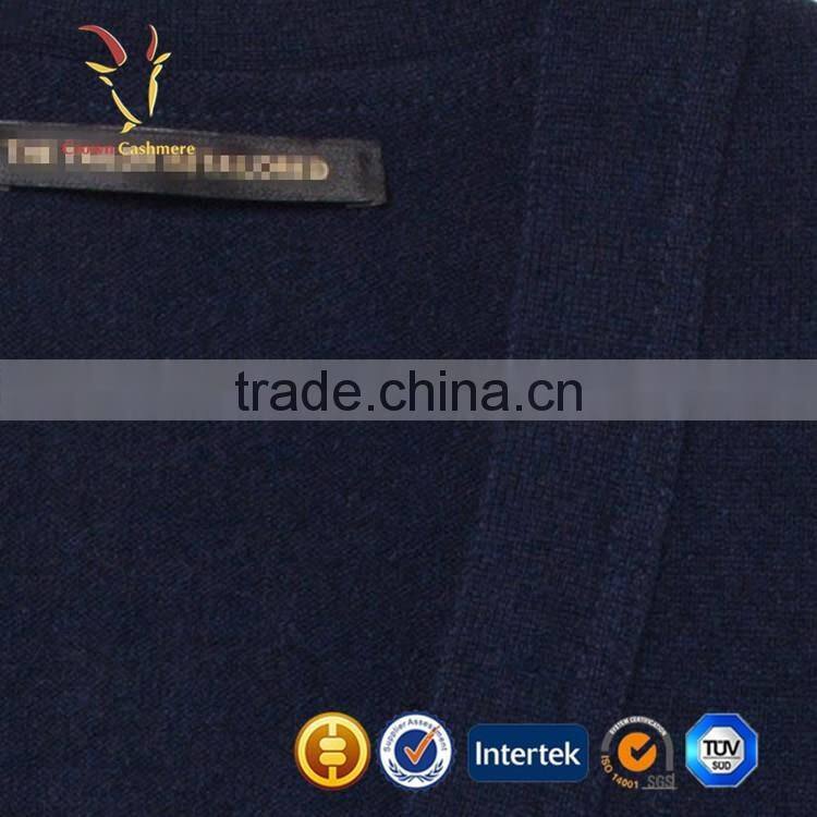 V Neck Knitted Men Cardigan Sweaters