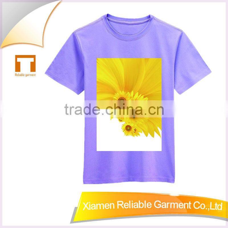 180GSM 100% cotton wholesale lovely children tee shirts printed