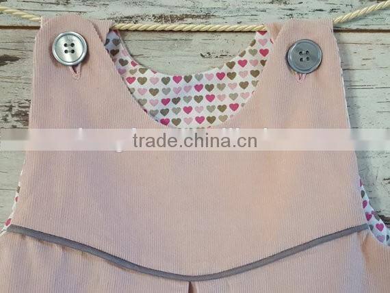 Girl Pinafore Dress Kids Easter Bunny Pink Dress