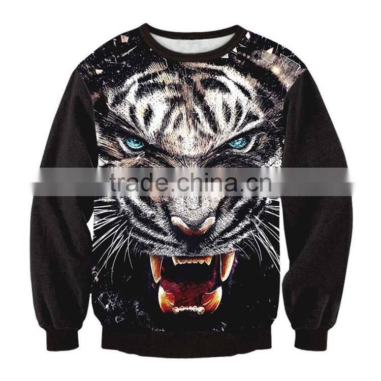 3D Sublimation Printing Wholesale Custom Crewneck Factory Sweatshirt Women