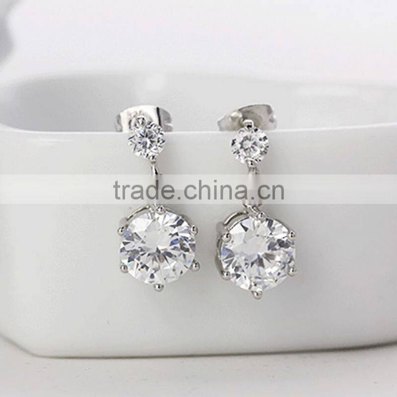 Fashion Jewelry Sterling Silver Exquisite Earrings For Women