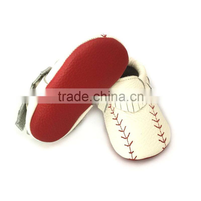 hot sale new fashion soft newborn leather baby moccasins