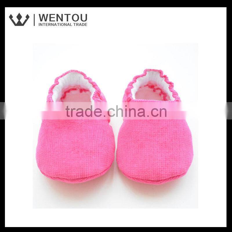 Wholesale Soft Plain Toddler Baby Shoes