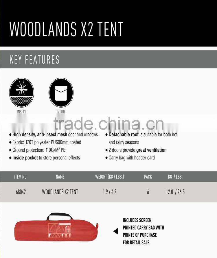 Bestway Fuschia Double Tents