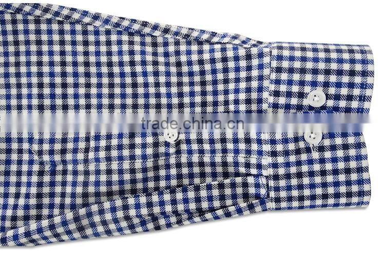 2017 latest long sleeve multi color multi pattern plaid flannel men shirt