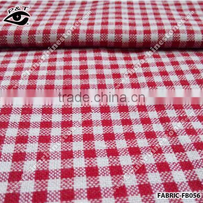 New Fabric Scottish Check Pattern Fabric Pure 100% Cotton Fabric