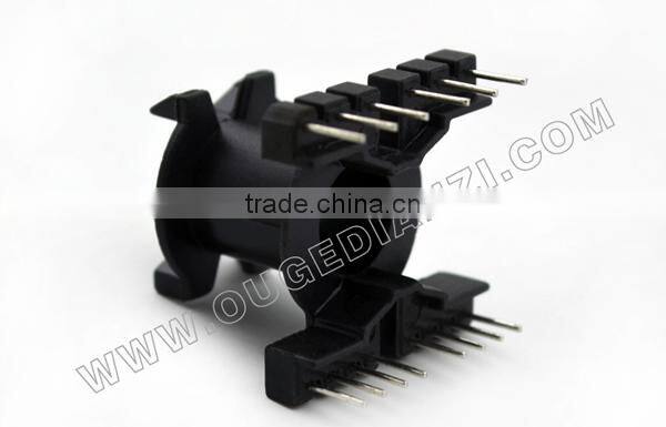 PQ2020 vertical transformer bobbin with pin6+8