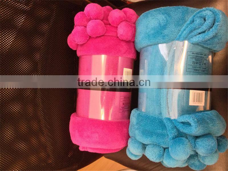 Luxuriously Warm and Soft 100% Plush Coral Fleece Blanket