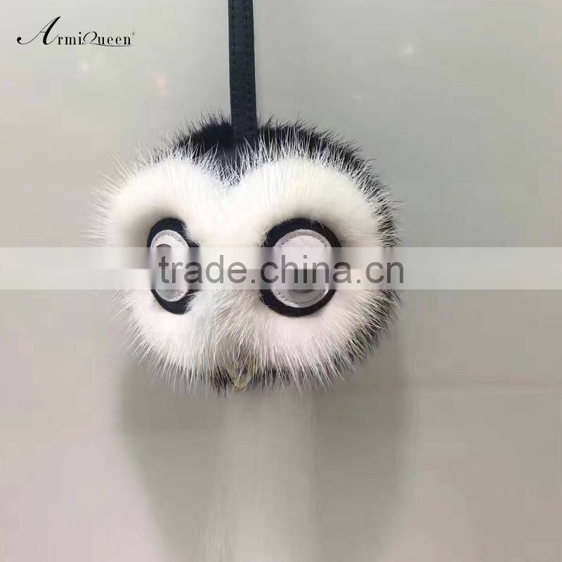 Wholesale good quality fox fur ball keychain manufacturers in china