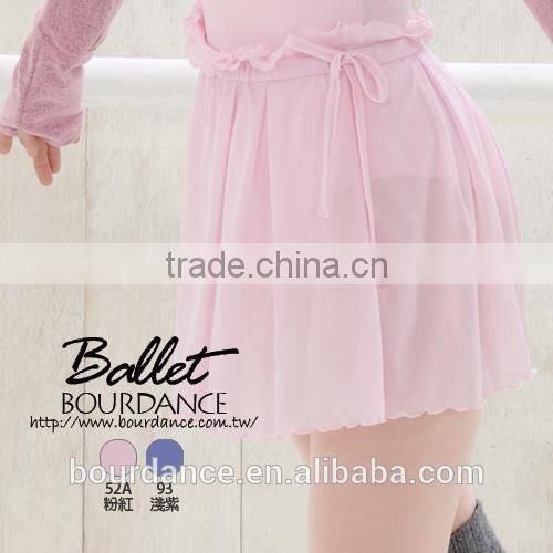 Ballet pull-on ruched waist skirts(ballet skirts)