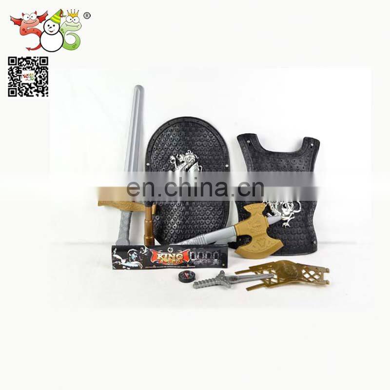 Halloween child weapon toy pirate sword and shield set toys