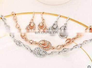 2017 Peacock Rings Rose Gold Platinum Plated Top Genuine Austrian Crystals Fashion Women Wedding Bridal Party Jewelry