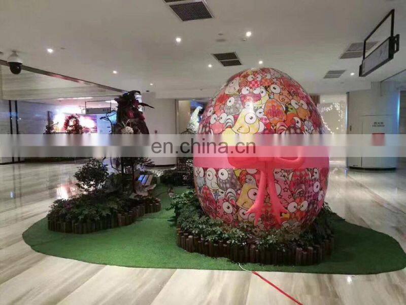 giant inflatable Easter eggs for festival decoration