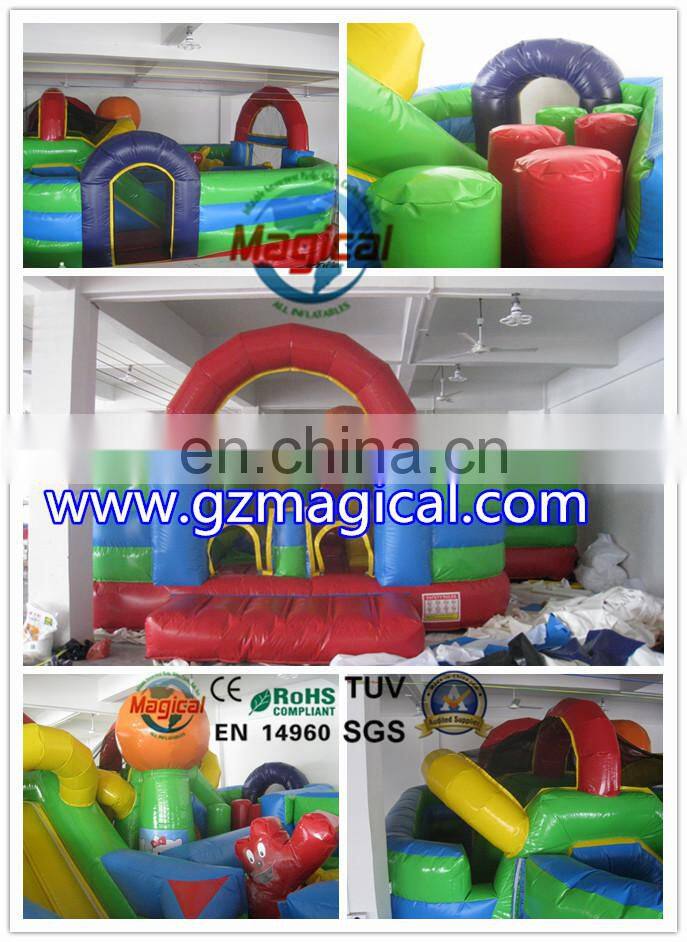 outdoor inflatable bouncer obstacle cheap inflable jumping combo inflable bounce