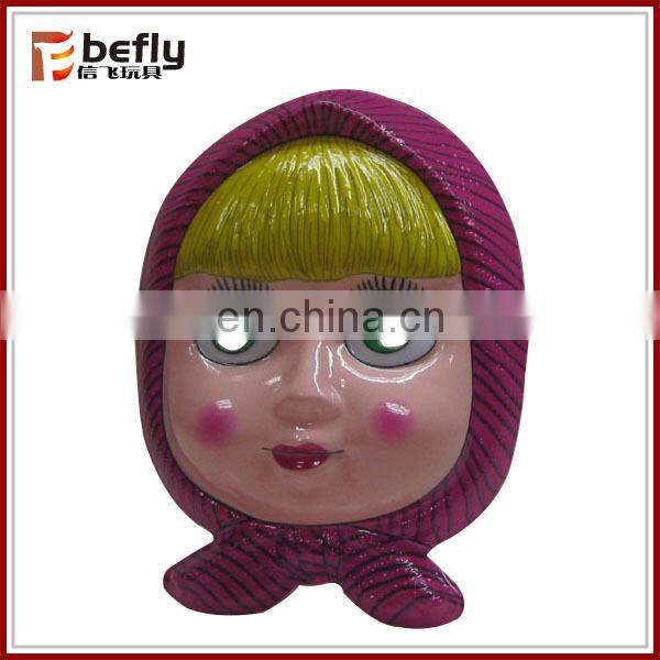 PVC toy joker clown mask for children