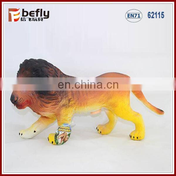 With sound function tiger figures plastic animal shantou toys factory