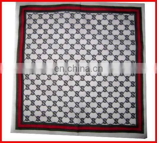 Sweet blue small flower handkerchief for lady