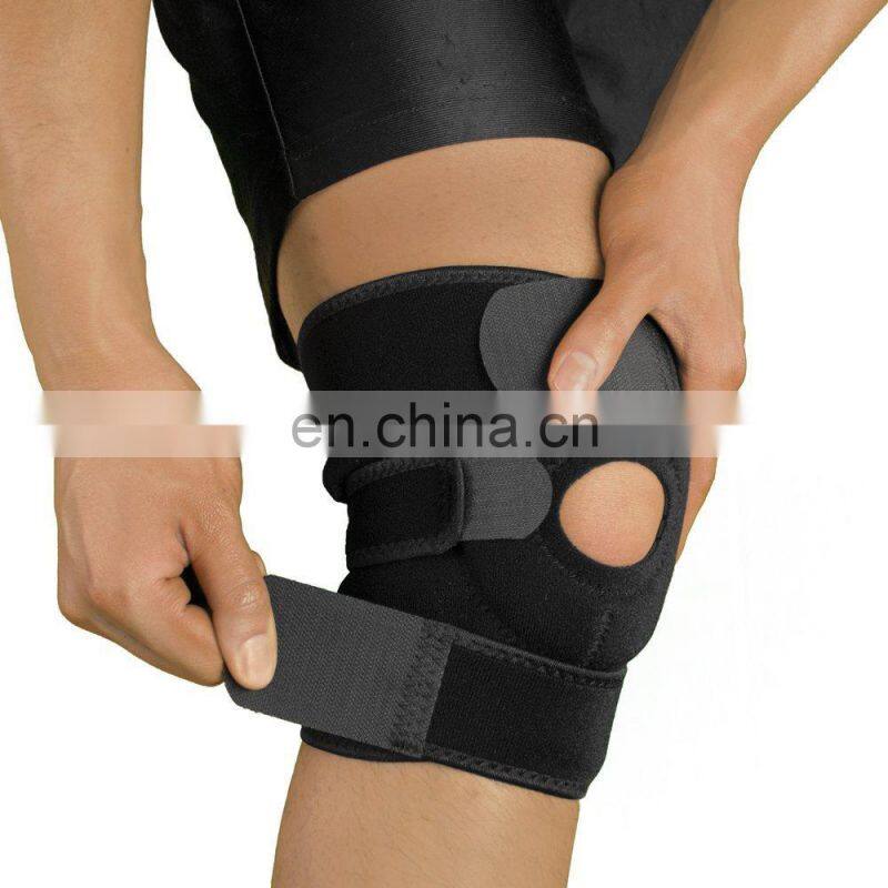 Knee Support, Open-Patella Stabilizer with Adjustable Strapping & Extra-Thick Breathable Neoprene Sleeve#DS-02