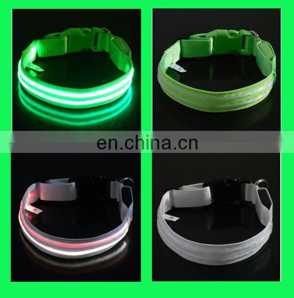 Best selling elastic dog collars nylon dog collar safety dog collar