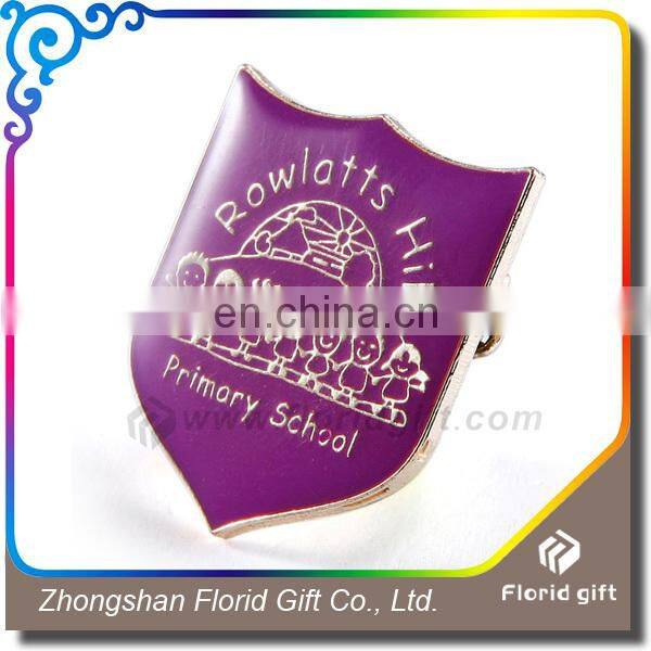 Hot selling custom metal pin badge design badge