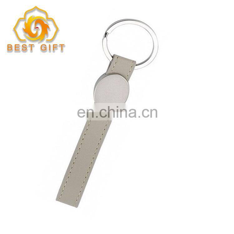 High Quality Custom Deisgn Print Logo Zinc Alloy Leather Keychains