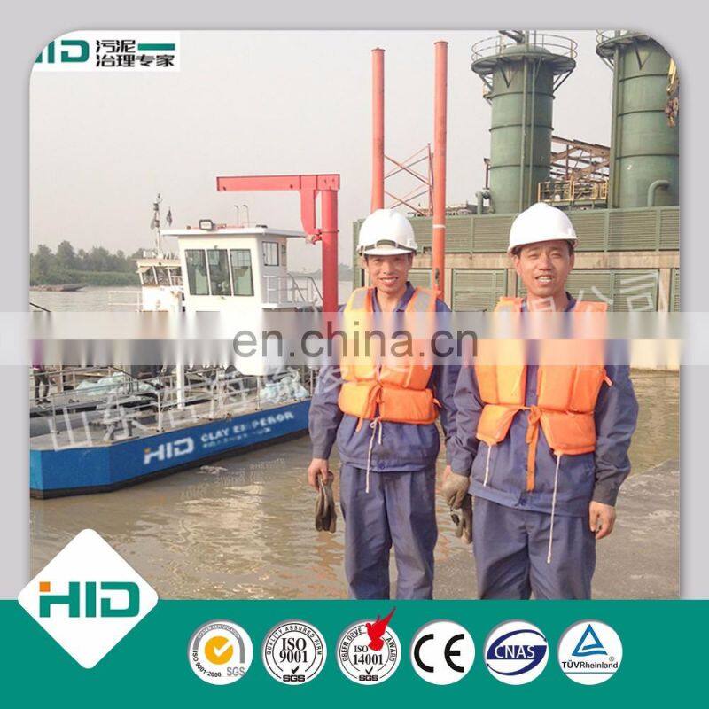 14 inch HID-4518P mud suction dredger gold mining equipment dredger ships for sale