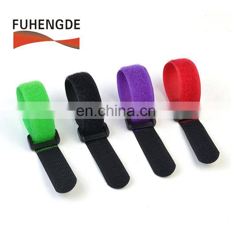 Free sample plastic buckle hook loop strap fastener