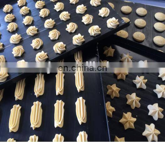 Cookies making machine with wire cutting biscuit machine
