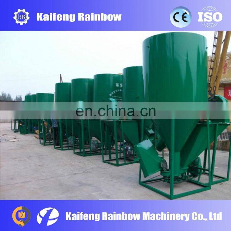 2016 best selling feed crushing and mixing machine pigeon feed pellet machine