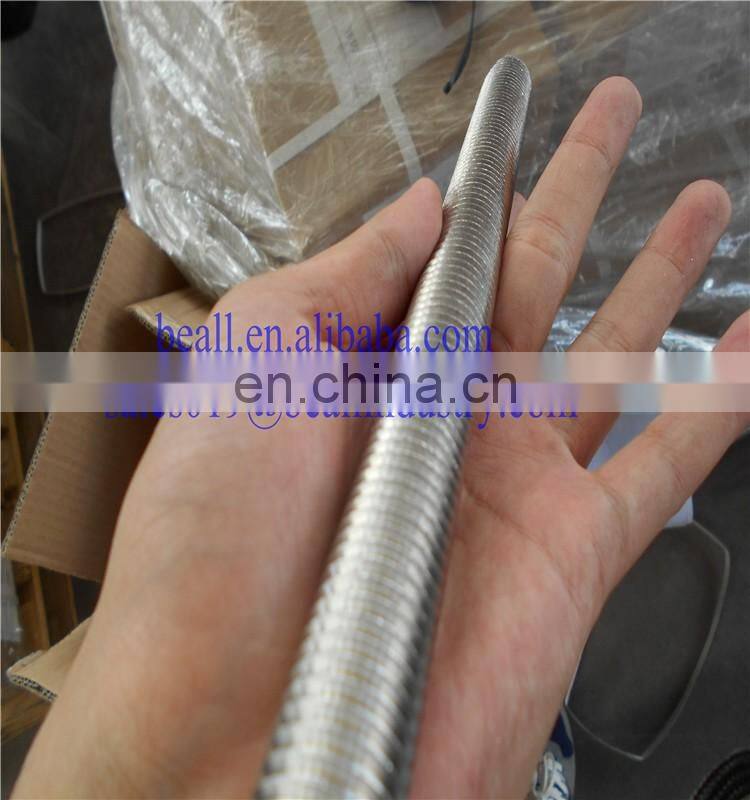 TP317L stainless steel High tensile M8 stud full screw threaded round bar rod