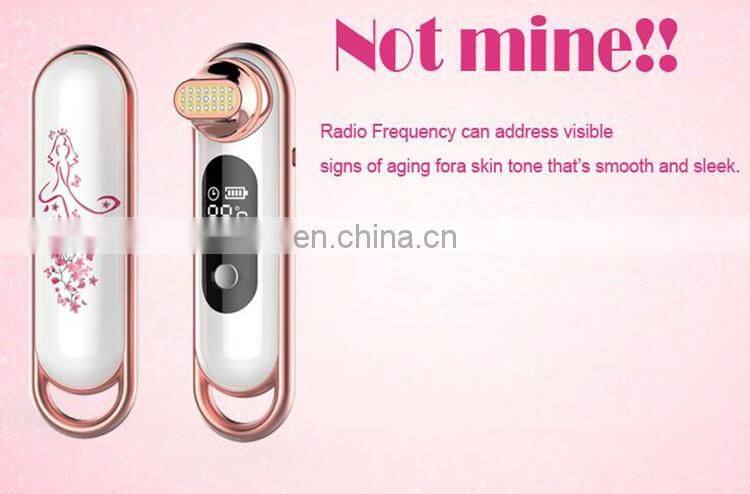 Best selling facial machine beauty device galvanic led ems rf face beauty massager