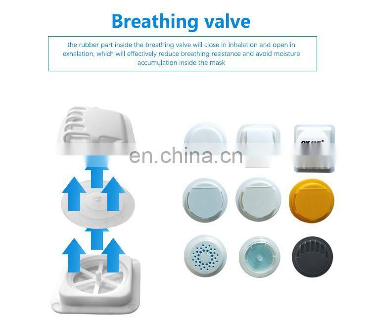 Black Activated Carbon N99 En149 Dust Ffp1 Mask Guangzhou