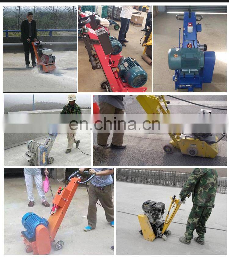 heavy concrete milling machine concrete scarifier for sale