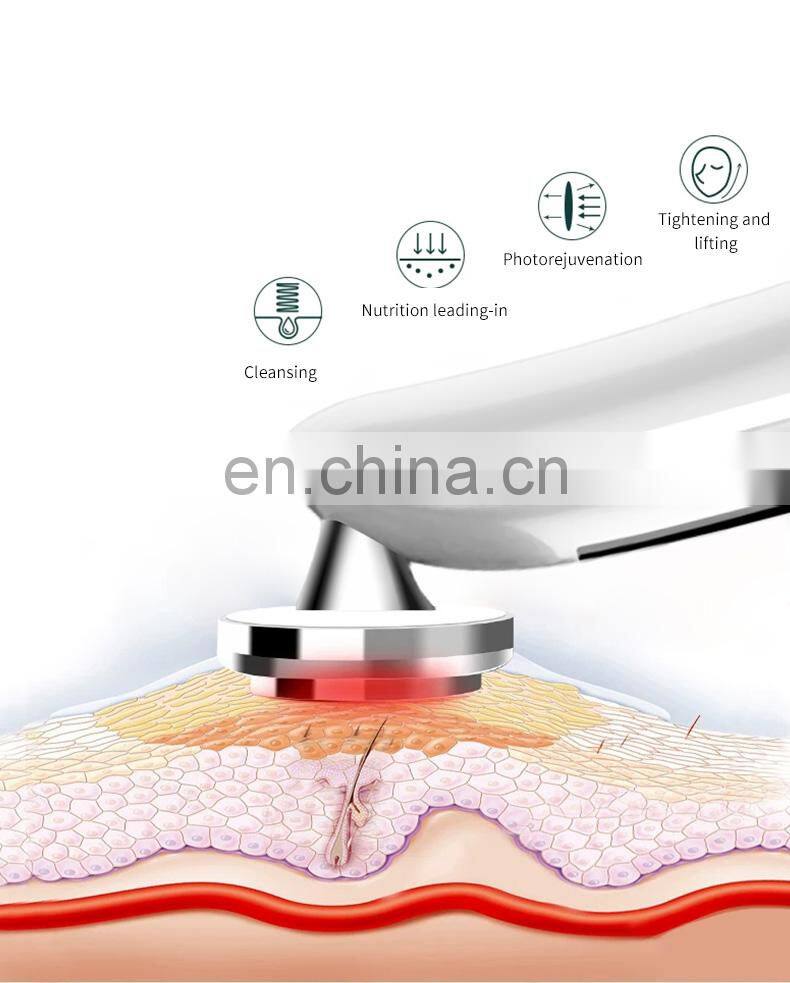 New Portable Waterproof R-F Radio Frequency EMS Massager Anti-aging Face Skin Care Wrinkle Removal Device for Travel