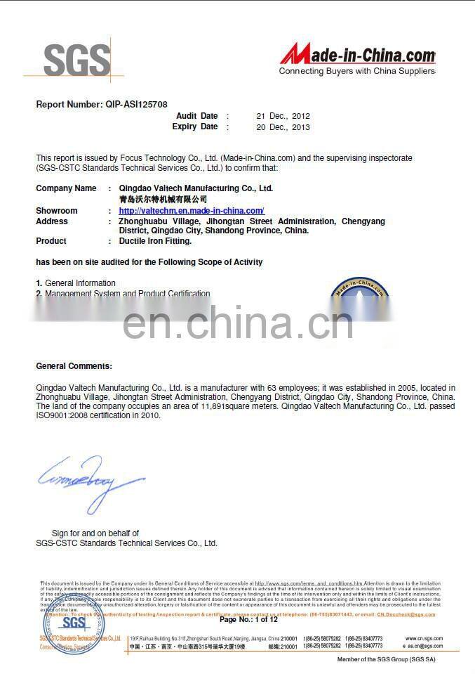 Ductile Iron Underground Fire Hydrant