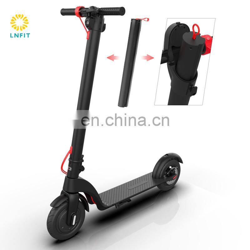 2019 Best Selling High Quality App Controlled Handled Electric Scooter Hoverboard