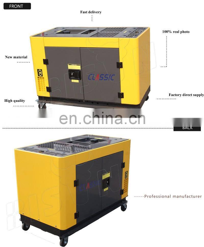 Bison China Newest Diesign Air Cooled 7kva diesel generator