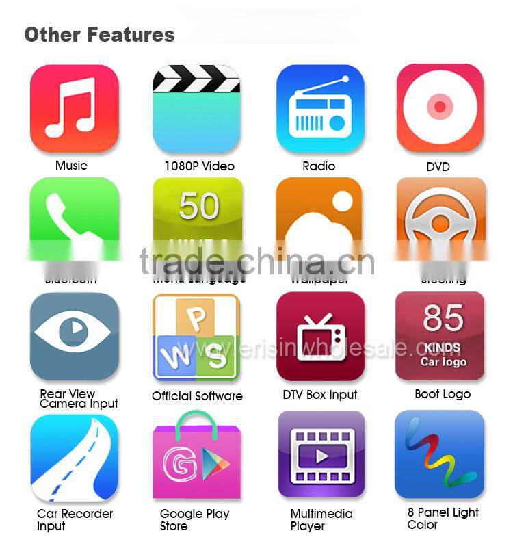 Erisin ES2802V 8" Jetta Tiguan Car Media System with GPS 3G WiFi