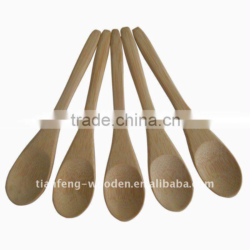 small bamboo tea scoop