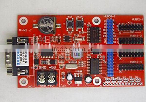 control card p10 sexy vedio full color stage led display/CE approved led control card with different color