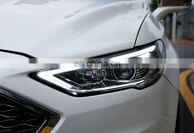 Xenon Head Lamp With Dynamic Blue LED Light For Mondeo 2017