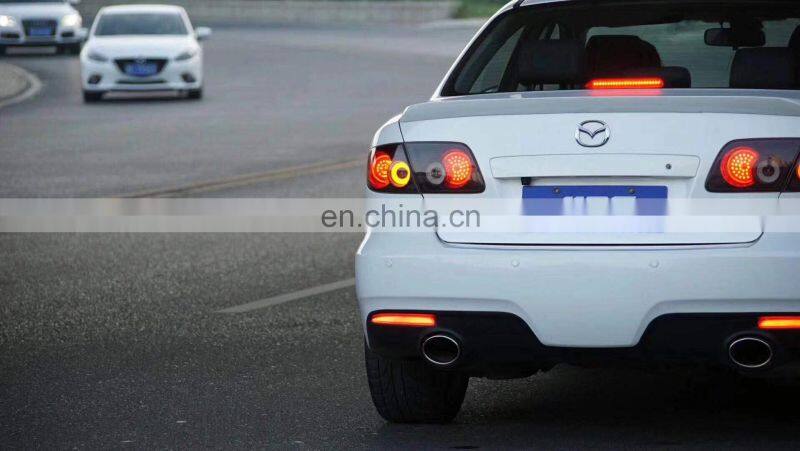 Smoke Domingo Tuning Led Tail Lamp Apply For Mazda 6 2003-2011