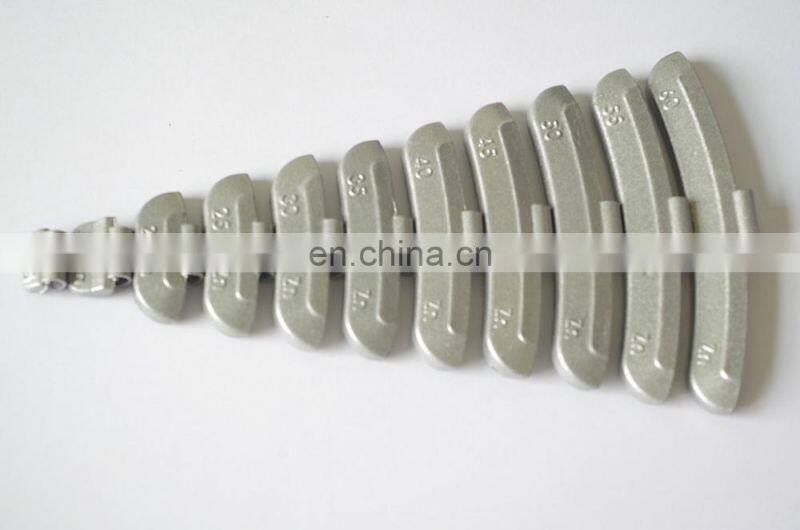 Factory zinc clip on wheel balancing weights for steel wheel, wheel balance weight