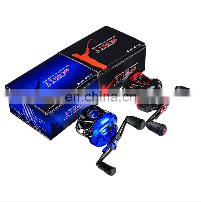 Amazon Good Price Metal 18+1BB 7-10 kg Max Drag 7.1:1 Bait Casting Reels Red Blue Color reel fishing saltwater