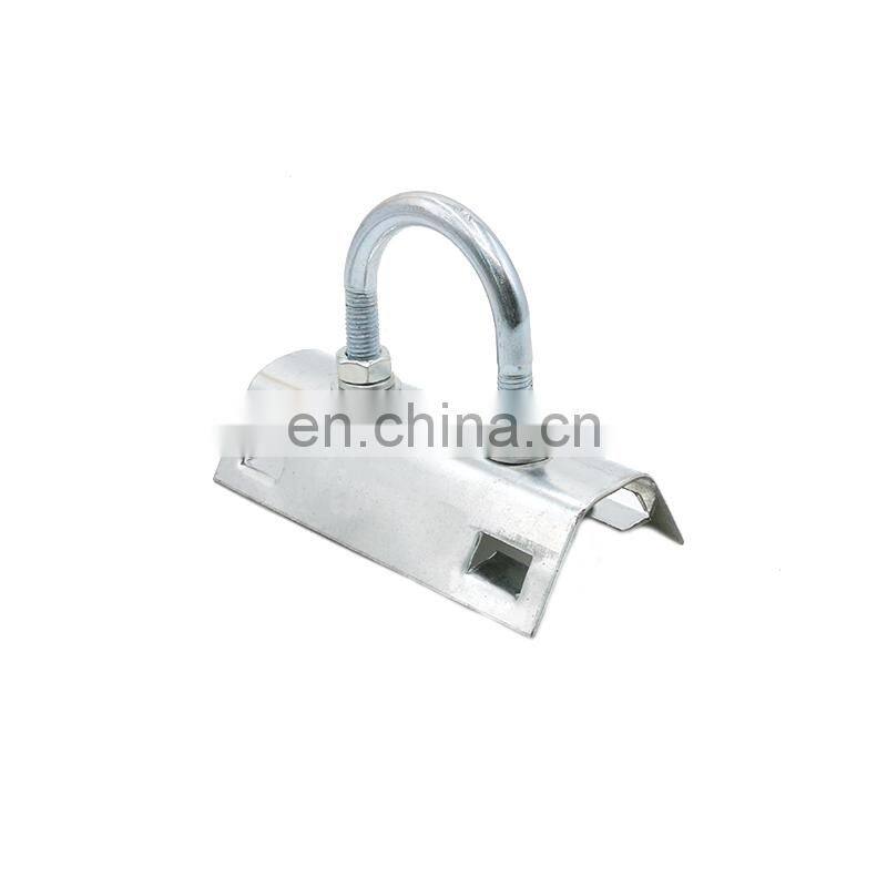 MT-1717 metal brackets brackets for drop cable clamps adss fiber optic cable